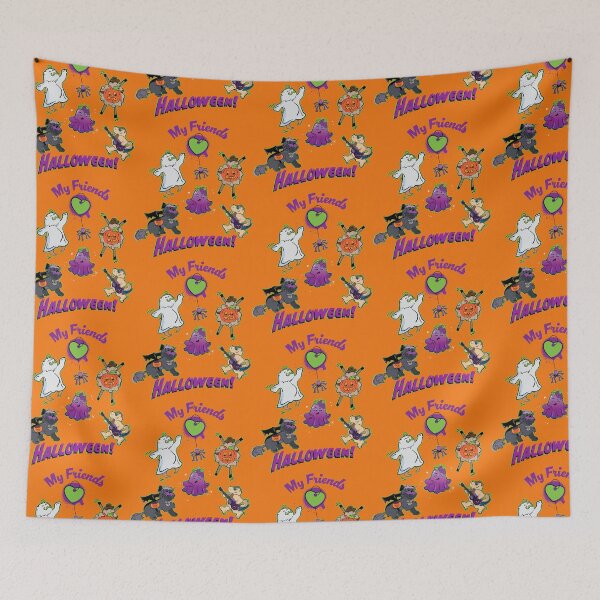 Item preview, My Friends Love Halloween! - Orange and Green designed and sold by MaestroTAVI.
