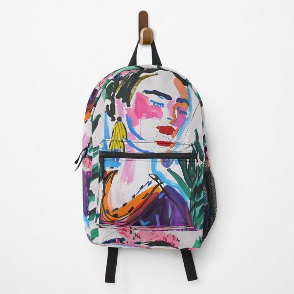 Item preview, Dreamy Frida in Vibrant Hues designed and sold by PuffPals.
