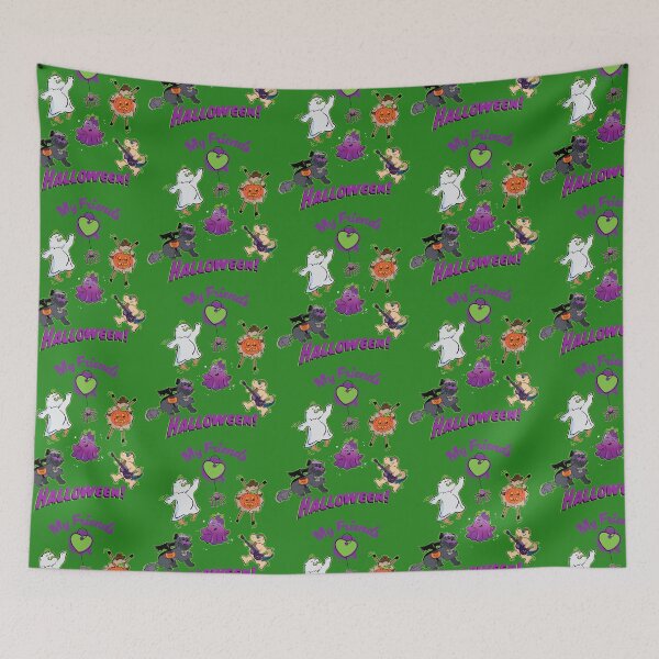 Item preview, My Friends Love Halloween! - Purple and Green designed and sold by MaestroTAVI.