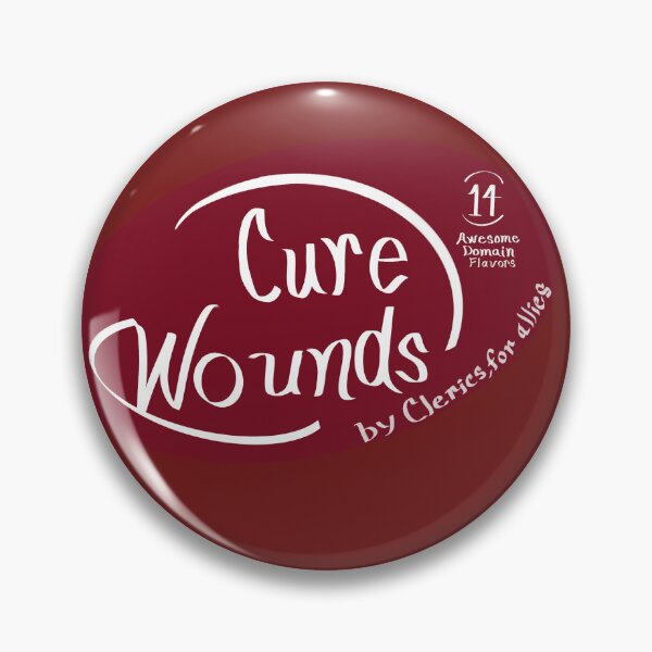 Item preview, Cure Wounds, Great Cleric Flavor designed and sold by AWinterBlaze.