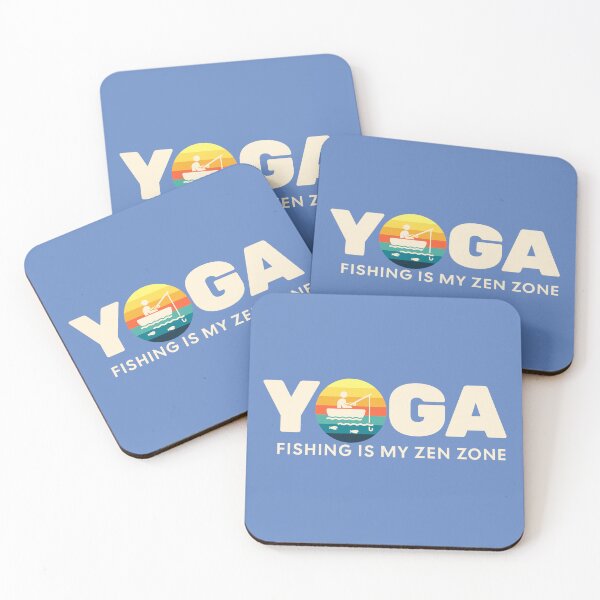 Item preview, Fishing Is My Zen Zone   designed and sold by Chrome-Magnet.