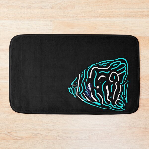 Item preview, Scribbled Koran Angelfish designed and sold by Leapingdoe.