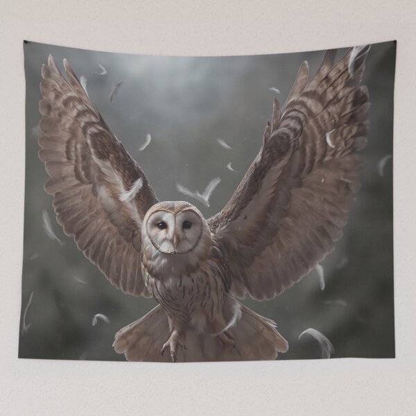 Item preview, Barn Owl designed and sold by ShaneWalkerArt.