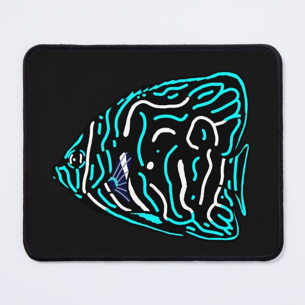 Item preview, Scribbled Koran Angelfish designed and sold by Leapingdoe.
