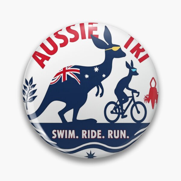 Artikelvorschau, Stolzer australischer Triathlet | Australisches Design für Schwimmen, Radfahren und Laufen entworfen und verkauft von Triathlongram.