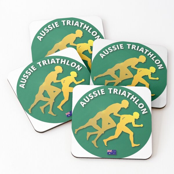 Artikelvorschau, Stolzer australischer Triathlet | Australisches Design für Schwimmen, Radfahren und Laufen entworfen und verkauft von Triathlongram.