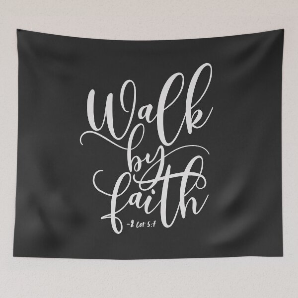 Item preview, 2 Corinthians 5:7 - Walk By Faith designed and sold by amazingjoy.
