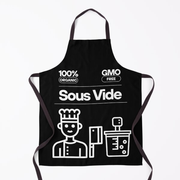 Item preview, Sous Vide 100 percent organic gmo free Chef graphic designed and sold by PerkyParakeet.