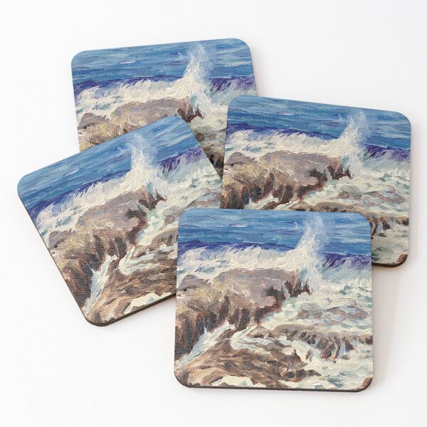 Item preview, Galician Ocean Waves designed and sold by MarthaTownerArt.