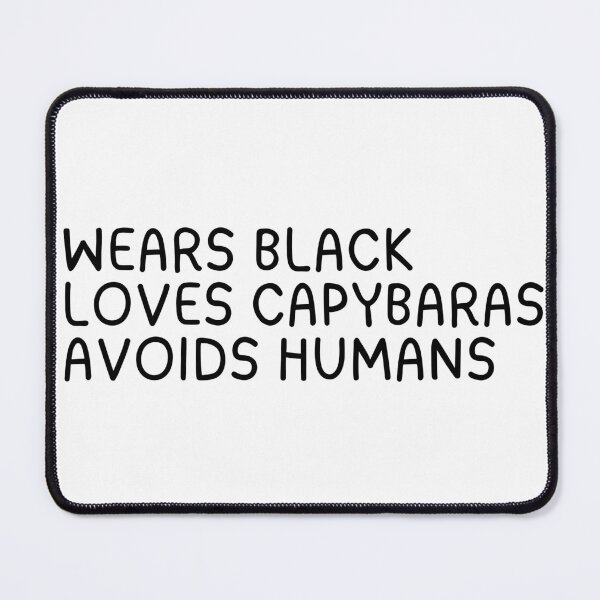 Item preview, Capybara Lover Funny Introvert Quotes designed and sold by CCKimShop.