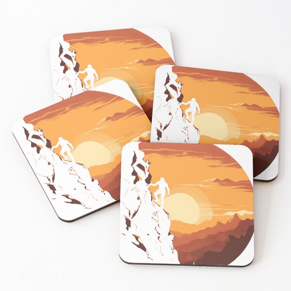 Item preview, Bold Cliff Sunrise Climb designed and sold by LillyK2505.
