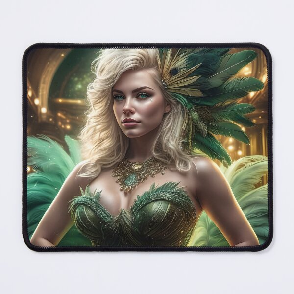 Item preview, Green Vegas Showgirl designed and sold by Fantasy-Fashion.