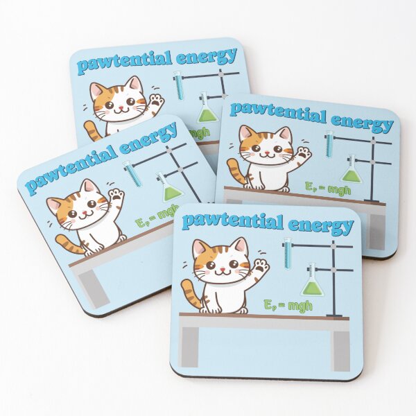 Item preview, Pawtential Energy Pun designed and sold by Mint-Rose.