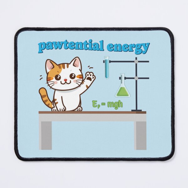 Item preview, Pawtential Energy Pun designed and sold by Mint-Rose.