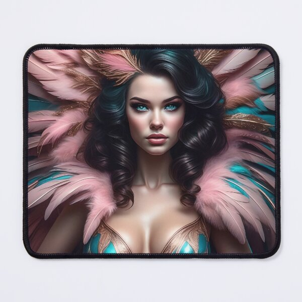 Item preview, Pink and Teal Vegas Showgirl designed and sold by Fantasy-Fashion.
