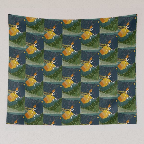 Item preview, A Fairy Caught in Cobweb on a Full Moon designed and sold by Bellani Illustration x Lady Caramel.
