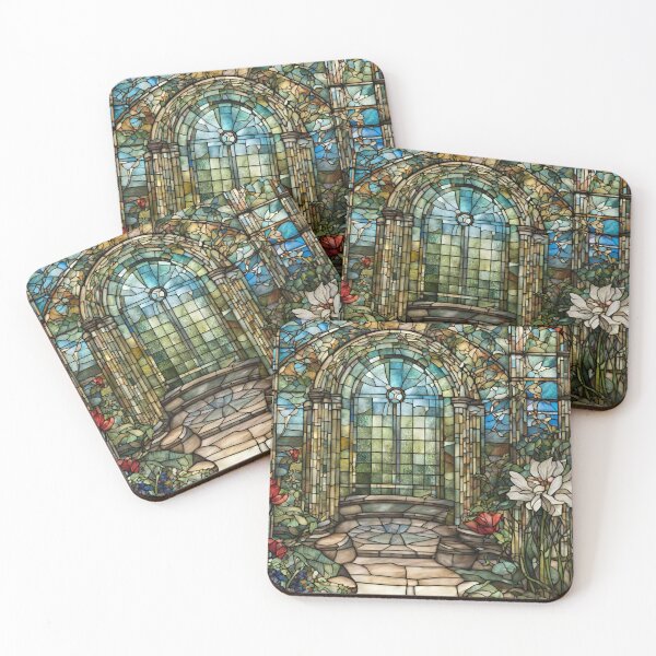Item preview, Stained Glass Botanical  designed and sold by StoryofPieces.