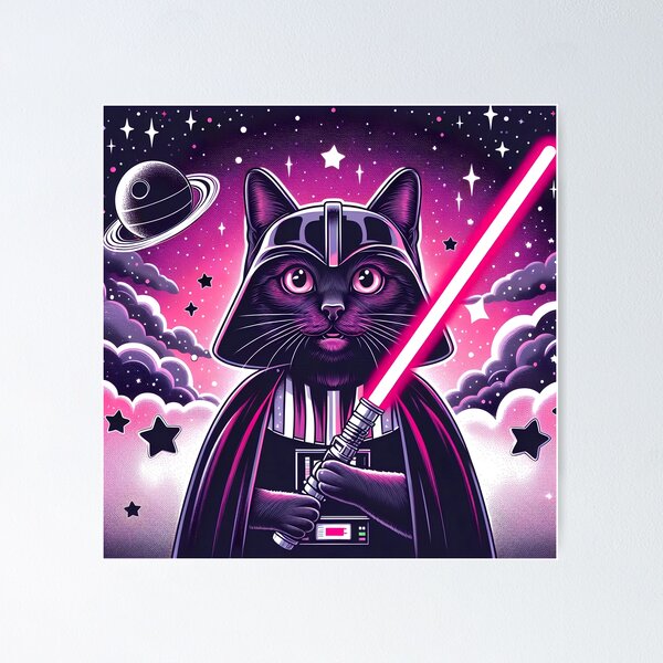 Item preview, Darth Kitty designed and sold by chelley1138.