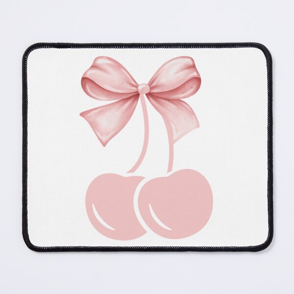 Item preview, Coquette Cherries Coquette Lover Pink Bows  designed and sold by CCKimShop.