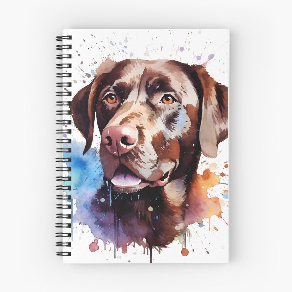 Item preview, Chocolate Lab | Colorful Watercolor Design #2 designed and sold by MatsurexDesigns.