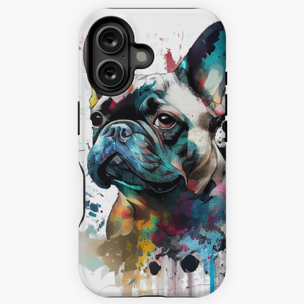 Item preview, French Bulldog | Colorful Watercolor Design #3 designed and sold by MatsurexDesigns.