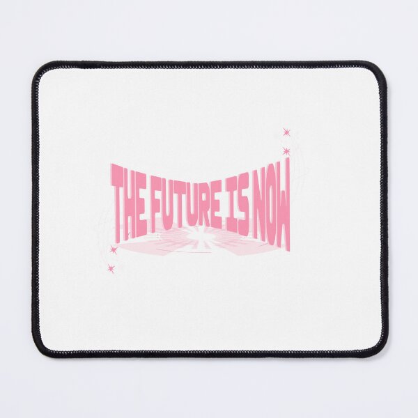 Item preview, the future is now cute scifi inspirational quote with sparkles designed and sold by cherrytheory.