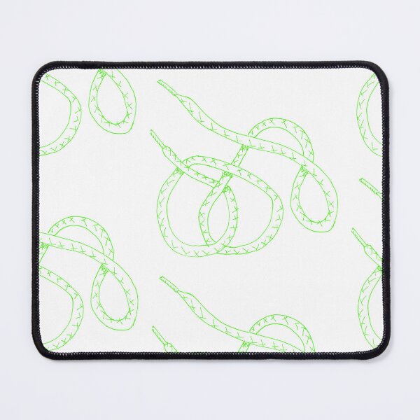 Item preview, Shoelace Illustration Neon Green version 1 designed and sold by MagentaTwilight.