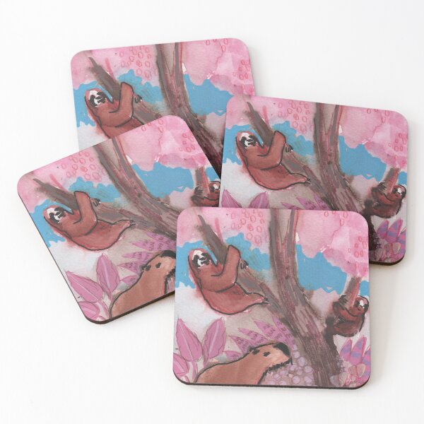 Item preview, sloths and capybara designed and sold by guilhernunes.
