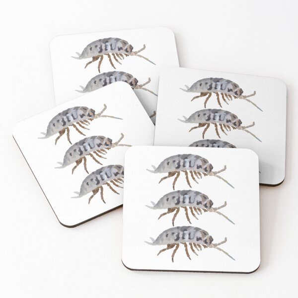 Item preview, COOL DAIRY COW ISOPOD - WATERCOLOR designed and sold by CHALEE-P.