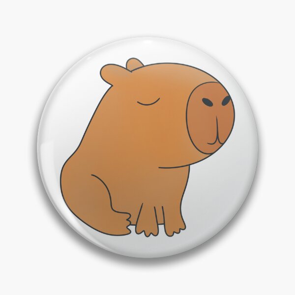 Item preview, Chill capybara designed and sold by LisaTrincaArt.