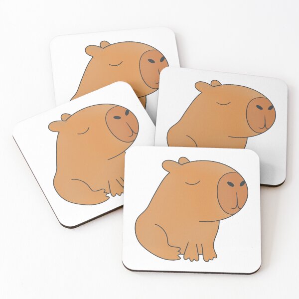 Item preview, Chill capybara designed and sold by LisaTrincaArt.