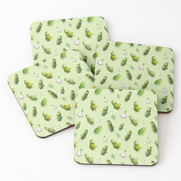 Item preview, Funny pickles pattern designed and sold by FatBirdie.