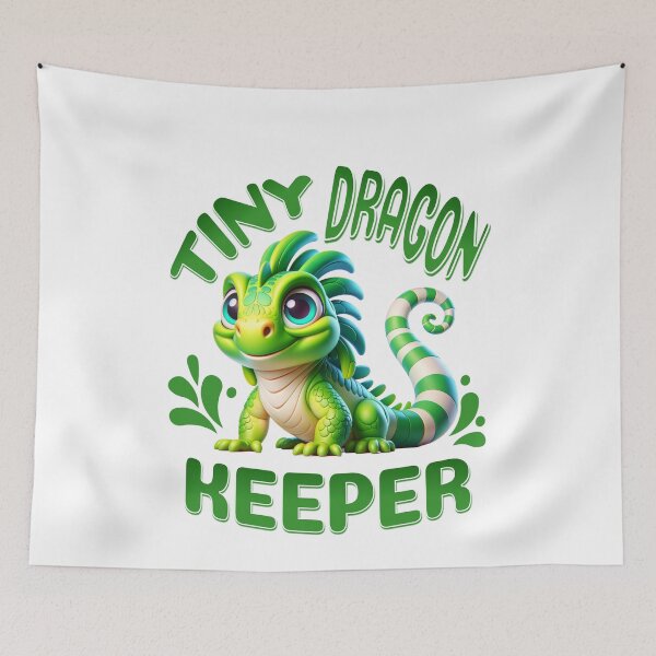 Item preview, Tiny Dragon Keeper Herpetologist Design | Perfect for Reptile Lovers, Snake Owners, and Biology Enthusiasts designed and sold by HosvPrint .s.