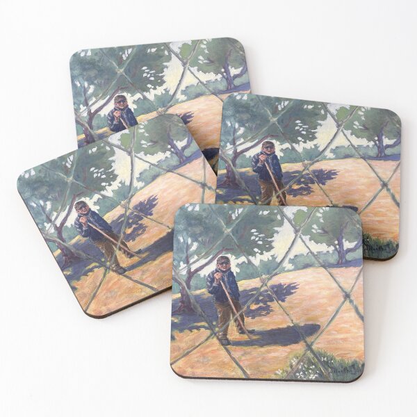 Item preview, Spanish Olive Farmer designed and sold by MarthaTownerArt.