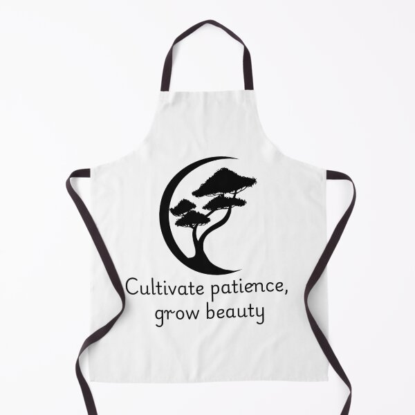 Item preview, Cultivate Patience, Grow Beauty - Inspirational Bonsai Art designed and sold by teez4dayz.