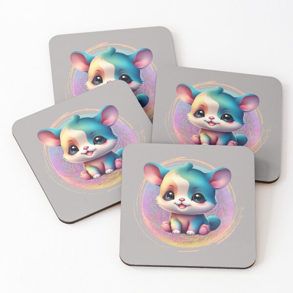 Item preview, The Colorful Kawaii Style Hamster designed and sold by AvrilDesigns06.