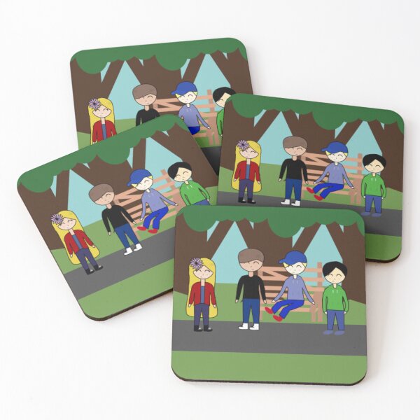 Item preview, Ford, Johnny, Freddie, and Delayney at the Park designed and sold by GooglyEyes-.