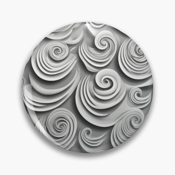 Item preview, Abstract Seamless Pattern with White Spirals designed and sold by hjian8219.