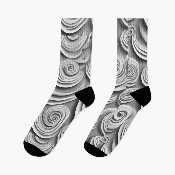 Item preview, Abstract Seamless Pattern with White Spirals designed and sold by hjian8219.