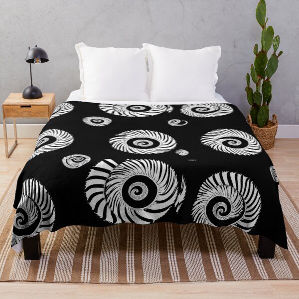 Item preview, Abstract Seamless Pattern with White Spirals designed and sold by hjian8219.