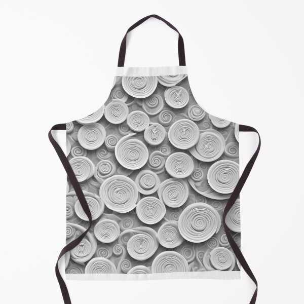 Item preview, Abstract Seamless Pattern with White Spirals designed and sold by hjian8219.