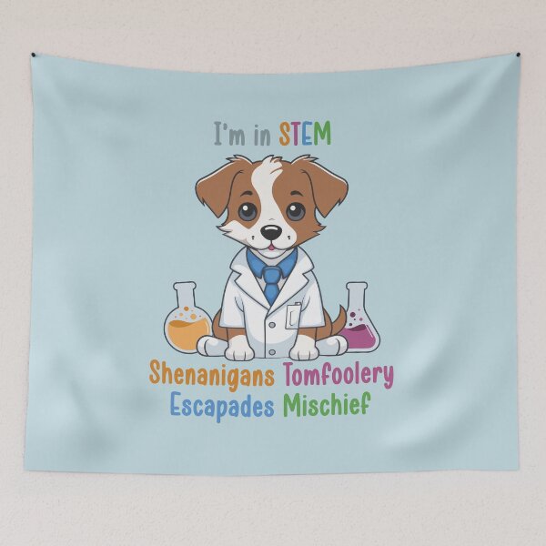 Item preview, Dog in STEM designed and sold by Mint-Rose.