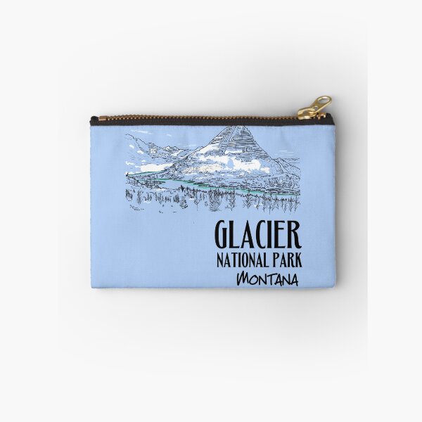 Item preview, Glacier National Park Montana Illustration designed and sold by kiwi91.