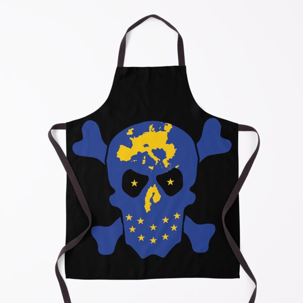 Item preview, EUROPEAN RUIN FLAG ROPE IN- European Union - - Jolly Roger Skull - designed and sold by pelagio.