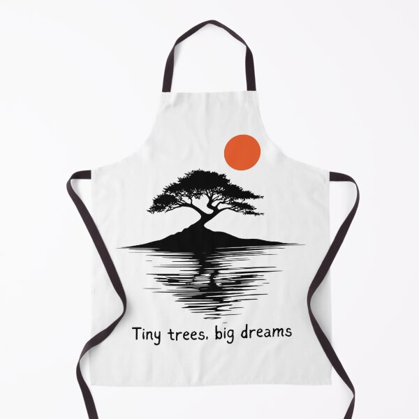 Item preview, Tiny trees, big dreams - Inspirational Bonsai Art designed and sold by teez4dayz.