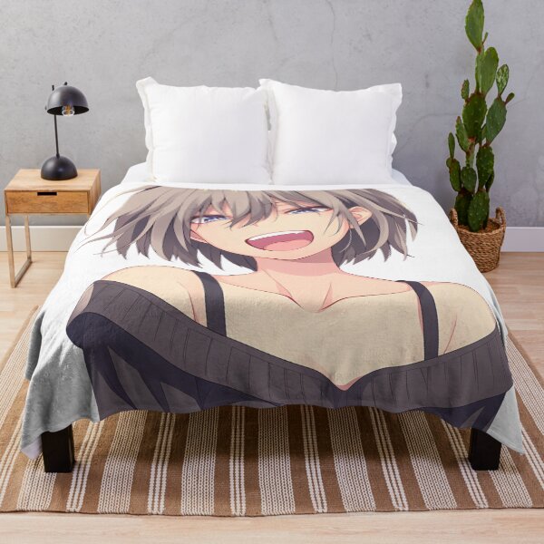 Item preview, happy smiling anime girl designed and sold by ecchidelights.