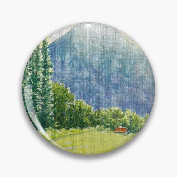 Item preview, Green Cantabria Mountain designed and sold by MarthaTownerArt.
