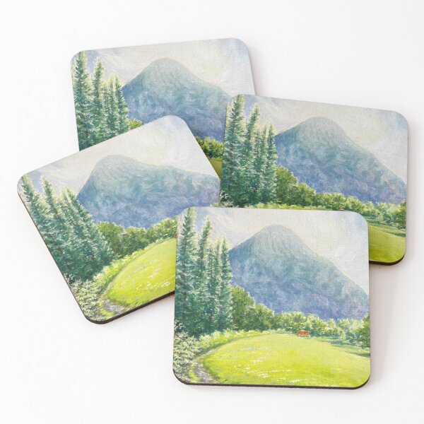 Item preview, Green Cantabria Mountain designed and sold by MarthaTownerArt.