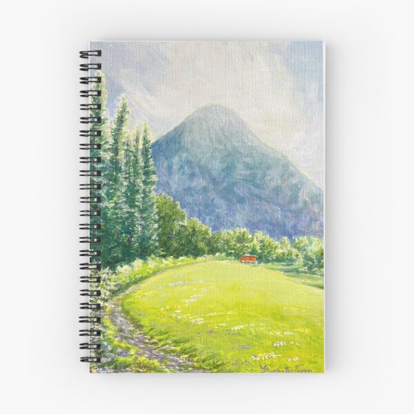 Item preview, Green Cantabria Mountain designed and sold by MarthaTownerArt.