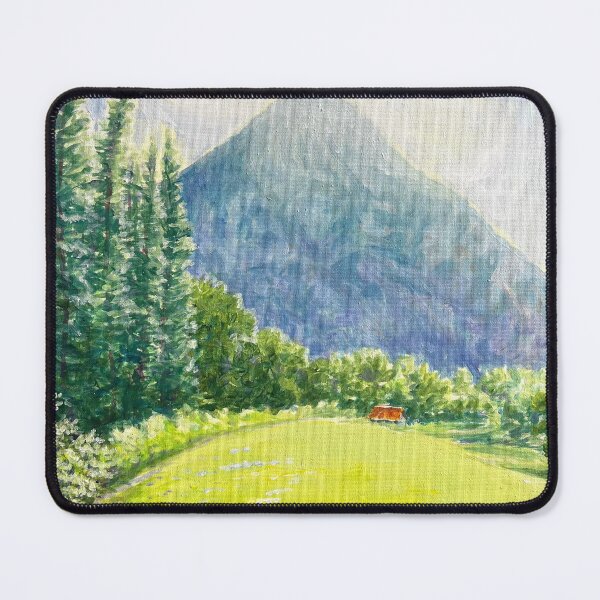Item preview, Green Cantabria Mountain designed and sold by MarthaTownerArt.
